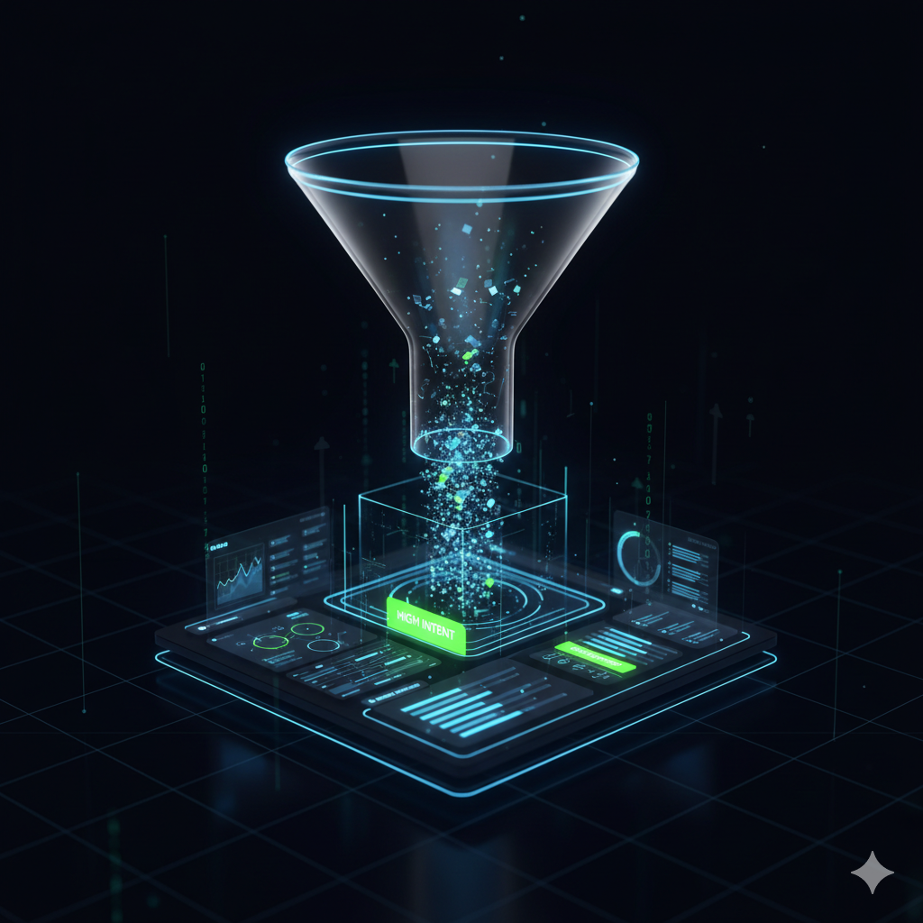 Lead Funnel Dashboard Mockup